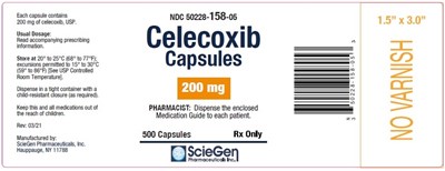 200mg Label (Celecoxib Caps 200mg 500s Count)
