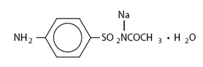 Sulfacetamide Sodium (structural formula) - 4dac0038 71cb 488e 9dd8 670fcf7b2073 01