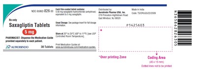 saxagliptin-figure4.jpg PACKAGE LABEL-PRINCIPAL DISPLAY PANEL - 5 mg (30 Tablet Bottle) - saxagliptin figure4