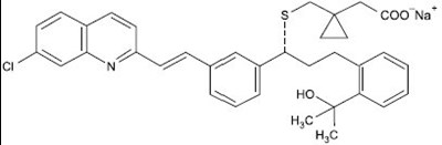 Montelukast Sodium Structural Formula (Montelukast Sodium 10mg Tab For Glenmark 1)