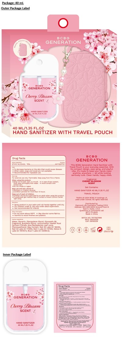 Hand Sanitizer Cherry Blossom Scent (87247493 4)