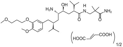 aliskiren-chem-stru - aliskiren tablets 1