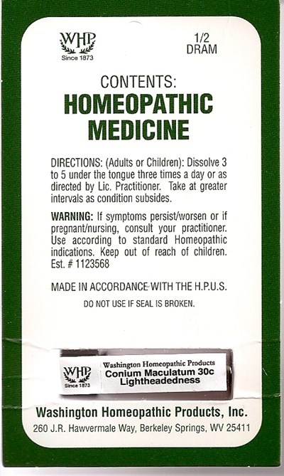 Image Of Vial/card (Coniummaculatumkr30c)