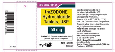 Trazodone Hyadrochloride Tablets, Usp (C143f2d9 F753 4519 B4ee 2f60583c3307 10)