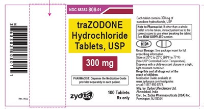 Trazodone Hyadrochloride Tablets, Usp (C143f2d9 F753 4519 B4ee 2f60583c3307 13)