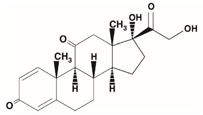structure - prednisone structure