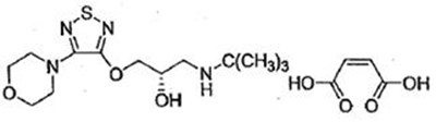 Chemical Structure (Dorzolamide Timolol Str2)