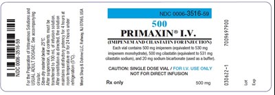 primaxin iv 07