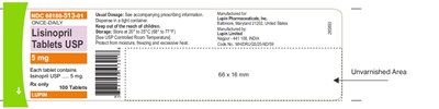 133b3fec-07f6-41f5-9c7c-50b66c4c0677-03.jpg LISINOPRIL TABLETS USPRx Only5 mgNDC 68180-513-01100 Tablets - 133b3fec 07f6 41f5 9c7c 50b66c4c0677 03
