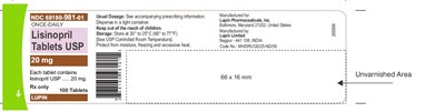 133b3fec-07f6-41f5-9c7c-50b66c4c0677-05.jpg LISINOPRIL TABLETS USPRx Only20 mgNDC 68180-515-01100 Tablets - 133b3fec 07f6 41f5 9c7c 50b66c4c0677 05