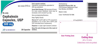Package Label- Principal Display Panel (500 mg (20 Capsule Bottle))