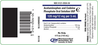 Principal Display Panel 118 mL Bottle Label (Acetaminophen 04)