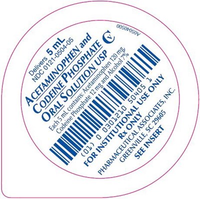 Principal Display Panel 5 mL Unit Dose Cup Label (Acetaminophen 06)