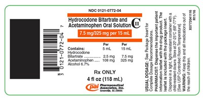 Principal Display Panel (118 mL Bottle Label)