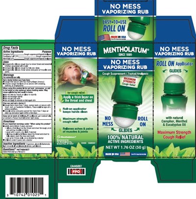 Mentholatum No Mess Vaporizing Rub (Image 01)