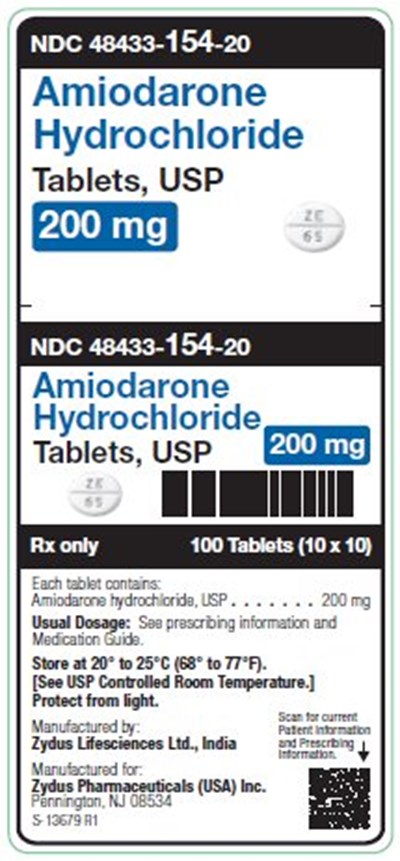 Amiodarone Hydrochloride 200 mg Tablets, Usp Unit Carton Label (Image 01)