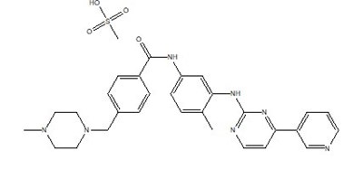 Imatinib Mesylate Structural Formula (Image 01)