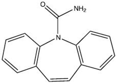 Chemical Structure - carbamazepine 01