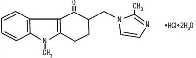 Ondansetron-structure (Ondansetron Oral Solution Usp 1)