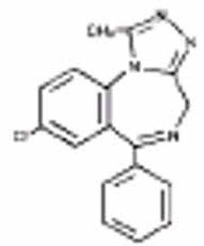 Chemical Structure (Alprazolam 01)