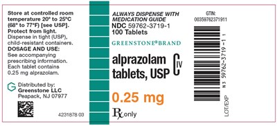 Principal Display Panel (0.25 mg Bottle Label)
