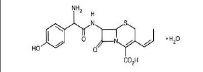 Structural Formula For Cefprozil. (Cefprozil Tablet Film Coated 065208 1)
