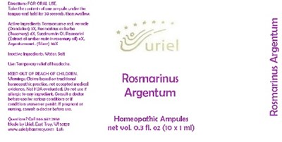 Rosmarinusargentumampules