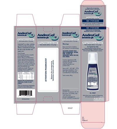 Ndc 17139-562-88 Clear (Androgel 1 62 Spl 07)