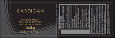 esika-01.jpg PRINCIPAL DISPLAY PANEL - 50 ml Bottle Label - esika 01
