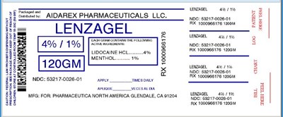 lenzagel-120-gm-for-pharmaceutica-north-america-1.jpg IMAGE LABEL - lenzagel 120 gm for pharmaceutica north america 1