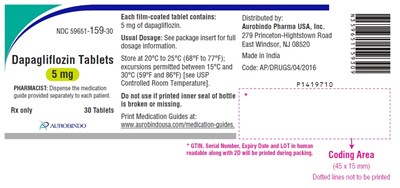 Package Label-principal Display Panel (5 mg)