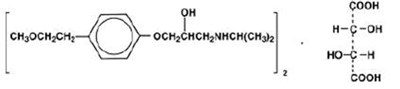 Structure (Metoprolol Tartrate Tablets 1)