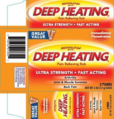 Mentholatum Deep Heating Pain Relieving Rub - image 01