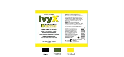IVY X Cleanser - ivyx cleanser Towelette rev0423