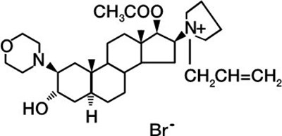 Rocuronium Bromide Structural Formula (Image 04)