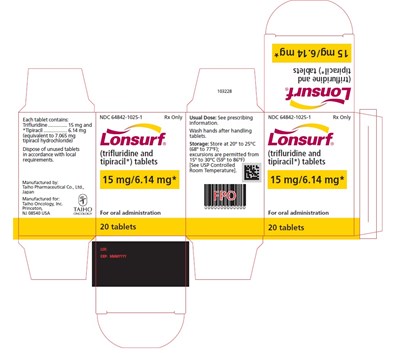 15mg Tablet-20 count Carton - lonsurf figure 5