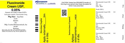 Fluocinonide Cream Us 0.05% (30 Carton)