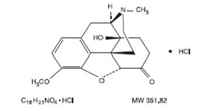 Oxycodone Hydrochloride Chemical Structure (F5f7dfca A5c7 4445 8a5e 9ec62f33f5be 01)