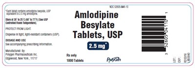 amlo-25mg-1000count - amlodipine 25mg 1000count