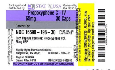 Image Of Label (Propoxyphene65mg)
