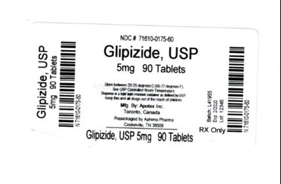 Bottle Label 5 mg - 71610 0175 60