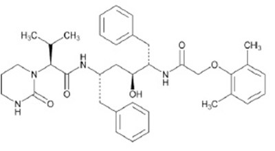lopinavir-structure - lopinavir structure
