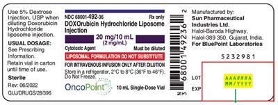 Label 10ml (Spl Doxorubicin Label 1)