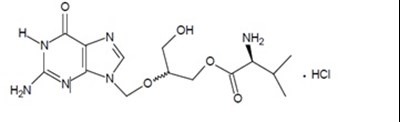 valganciclovir-structural-formula - valganciclovir structural formula