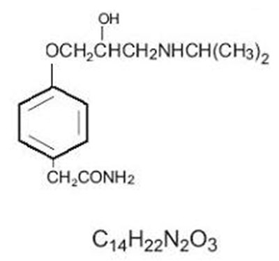 Chemical Structure (Atenolol Str)