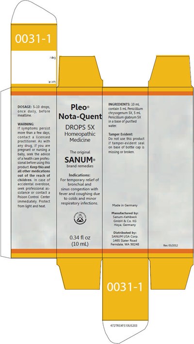 Principal Display Panel (10 mL Bottle Carton)