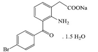 Bromfenac-structure (Bromfenac Structure)