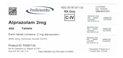 63187-971-30 (Alprazolam 07)