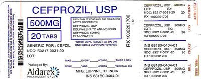 Image Description (Cefprozil Usp 2)