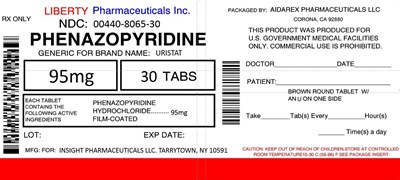 Image Label (Phenazopyridine 95mg Insight 1)